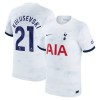 Original Fußballtrikot Tottenham Hotspur Kulusevski 21 Heimtrikot 2023-24 Für Herren